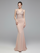 V-neck Sleeveless Embroidered Evening Dress MCW0951