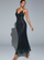 Spaghetti Asymmetric Backless Sequin Cocktail Dress MCW1050
