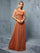 One Shoulder Mesh Pleated Prom Dress MCW1149 - MISS ORD
