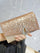 V-Shaped Metal Glitter Clutch MNBF135