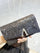 V-Shaped Metal Glitter Clutch MNBF135