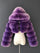 Ivory Faux Fur Hooded Coat MSF004