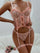 White Lace Cutout Ruffled Sexy Lingerie MSL097