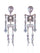 Halloween Skull Rhinestone Retro Earrings MSE20034