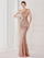 Tiffany One Shoulder Sequin Mermaid Cocktail Dress