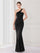 Tiffany One Shoulder Sequin Mermaid Cocktail Dress