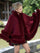 Elegant Winter Faux Fur Poncho Wrap MSF035