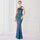 One Shoulder Sequin Formal Dress M02050