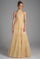 Elegant Tiered Tulle A-Line Maxi Evening Dress XF251369