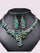 Full Diamonds Crystal Necklace Earrings Sett MRL20004 - MISS ORD