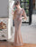 V-neck Ruffled Sequin Mermaid Prom Dress MCW1021 - MISS ORD