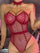 Heart Embroidery Chain Sexy Teddy MSL062 - MISS ORD