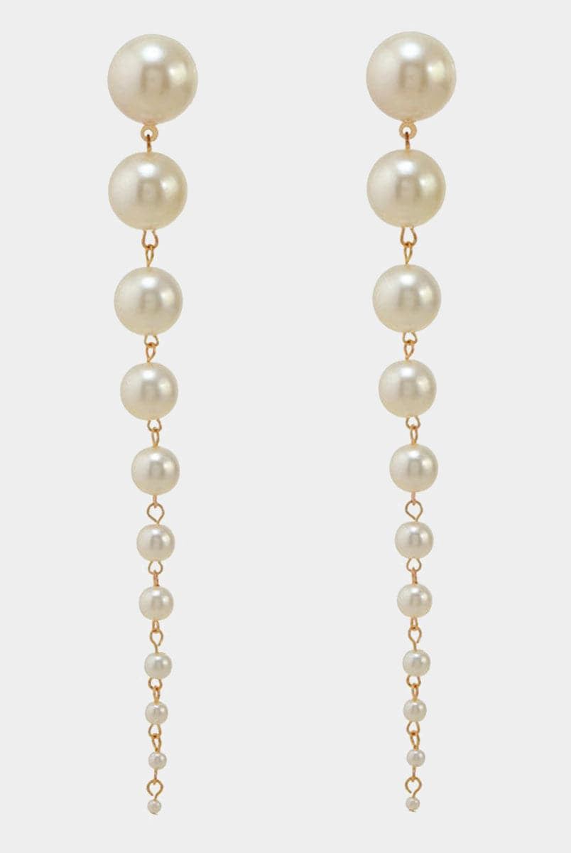 Pearl Tassel Earrings MSE033135