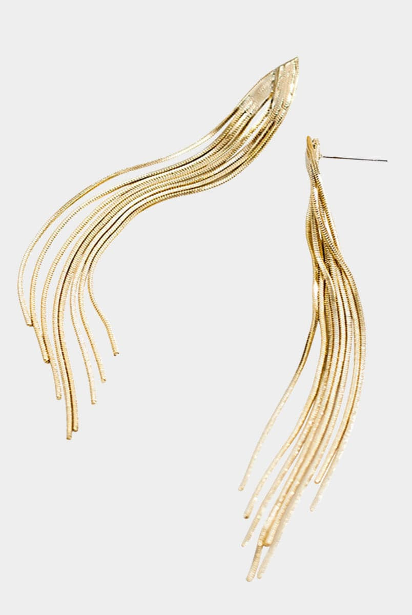 Tassel Drop Earrings MSE033138