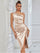 One Shoulder Ruched Split Mini Party Dress XF05706