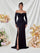Off Shoulder Long Sleeve Corset Elegant Prom Dress XF05708