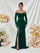 Off Shoulder Long Sleeve Corset Elegant Prom Dress XF05708