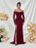 Off Shoulder Long Sleeve Corset Elegant Prom Dress XF05708
