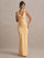 Draped Neck Sleeveless Elegant Cocktail Dress XF05751