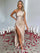 One Shoulder Slit Ruched Cocktail Dress XF05772