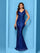 Green Sequin Chain Mermaid Cocktail Dress XF1019