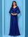 Evelyn Long-Sleeve Sequin Formal Dress