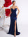 Strapless Velvet Mermaid Formal Dress XF251235