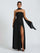Strapless Asymmetric Waist Prom Dress XF251318