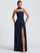 Strapless Asymmetric Waist Prom Dress XF251318
