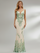 Sleeveless Mermaid Sequin Gown Dress XJ1747