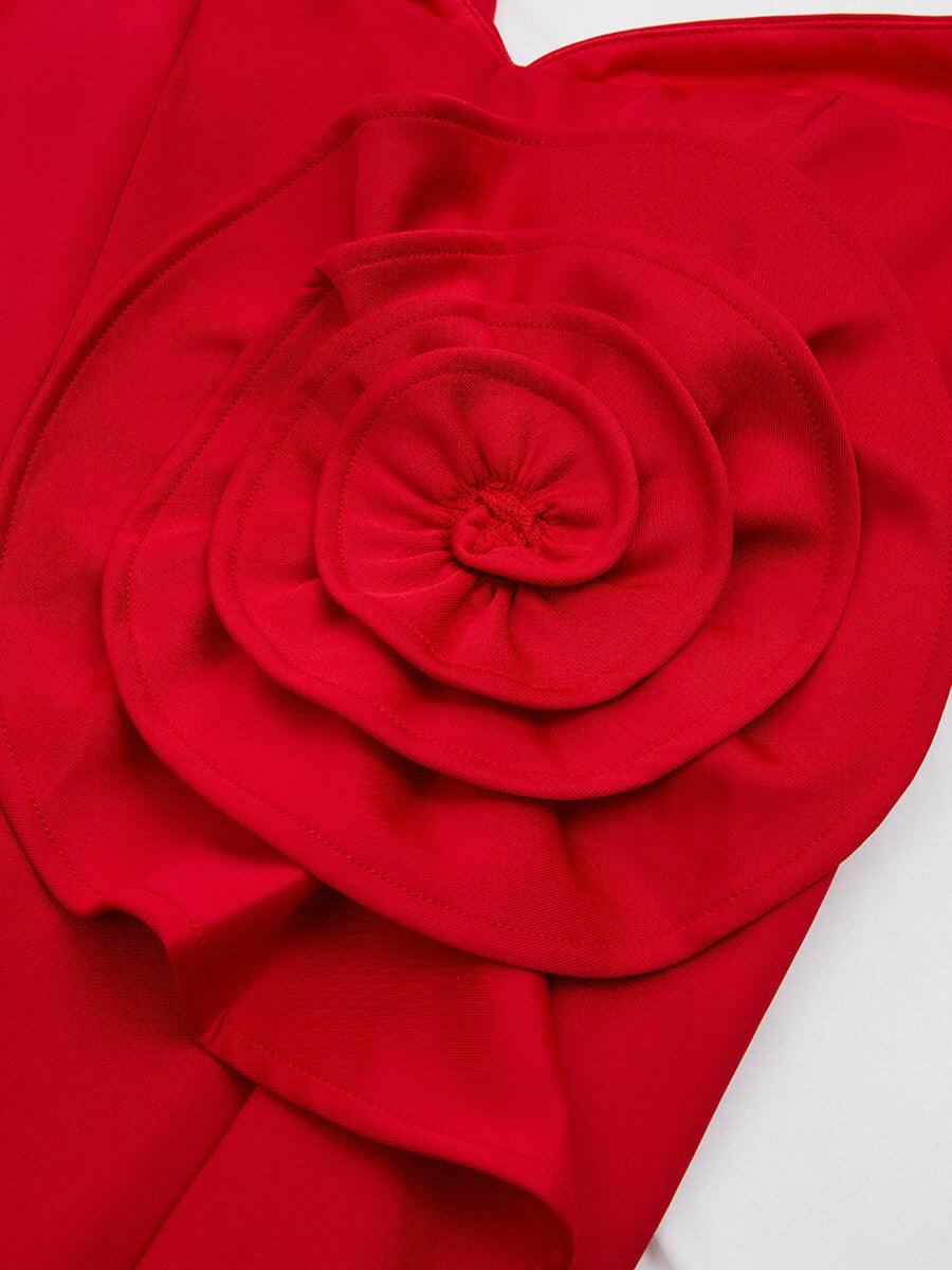 Off Shoulder Ruffled Evening Dress M02117 - MISS ORD