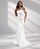 Off Shoulder Ruffled Evening Dress M02117