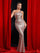 One Shoulder Sequin Formal Dress M02050 - MISS ORD