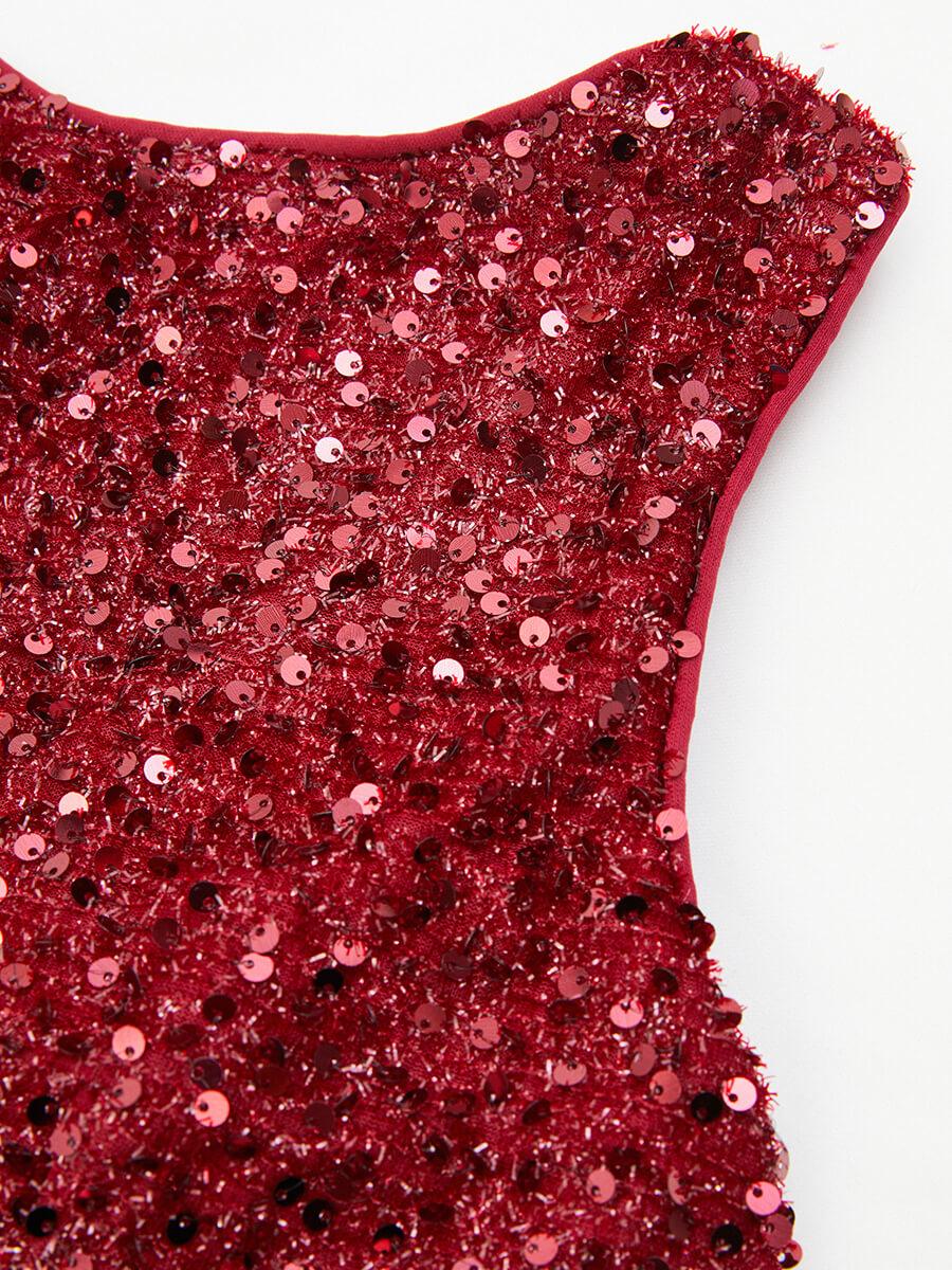 Crew Neck Mermaid Evening Dress XJ2142 - MISS ORD