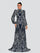 Long Sleeve Sequin Traditional Dress RJ0068 - MISS ORD