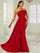 Draping Emerald Green Dress XH2158 - MISS ORD