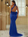 Appliqued Floral Backless Mermaid Dress XJ1440 - MISS ORD