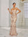 Strapless Mermaid Sequin Maxi Dress XH1342 - MISS ORD