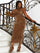Plus Size Square Neck Sleeveless Sequin Midi Dress PXJ468 - MISS ORD