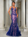 Spaghetti Straps Lace Up Sequin Dress RJ11833 - MISS ORD
