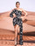 Floral One Shoulder Draped Mini Dress XJ1387 - MISS ORD