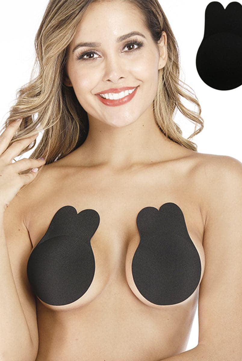 Rabbit Ears Lift Breast Bridal Backless Bra Nipple Covers MNY10010