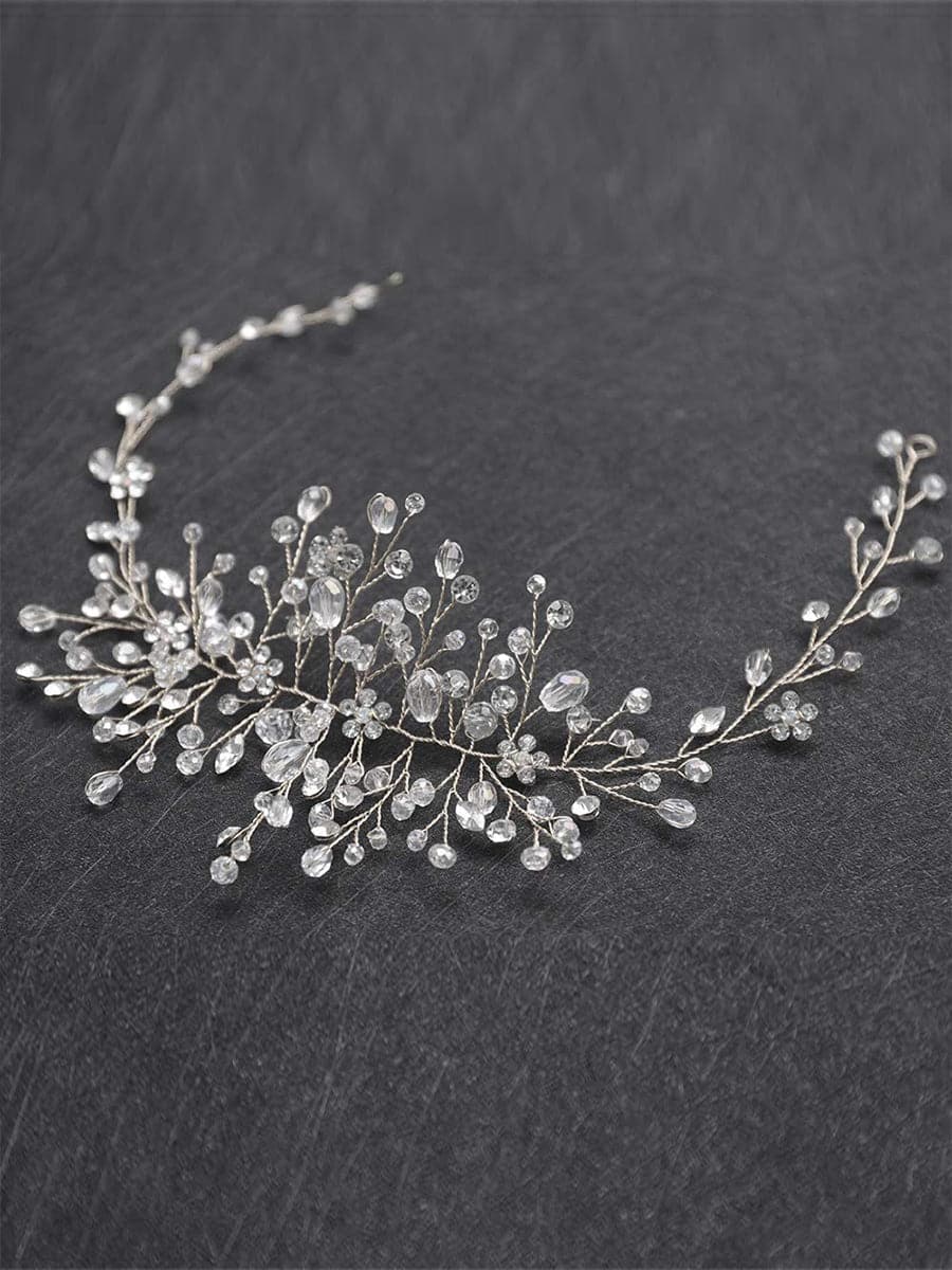 Crystal Flower Bridal Dress Hair Vine Headpieces MTS0009 MISS ORD
