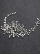 Crystal Flower Bridal Dress Hair Vine Headpieces MTS0009