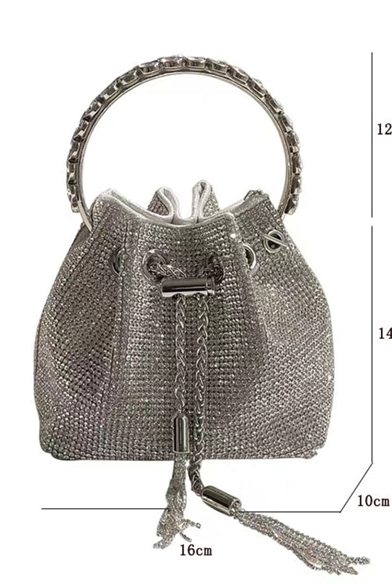 Shiny Inlay Stone Rhinestone Handbag Evening Bag MNBF060