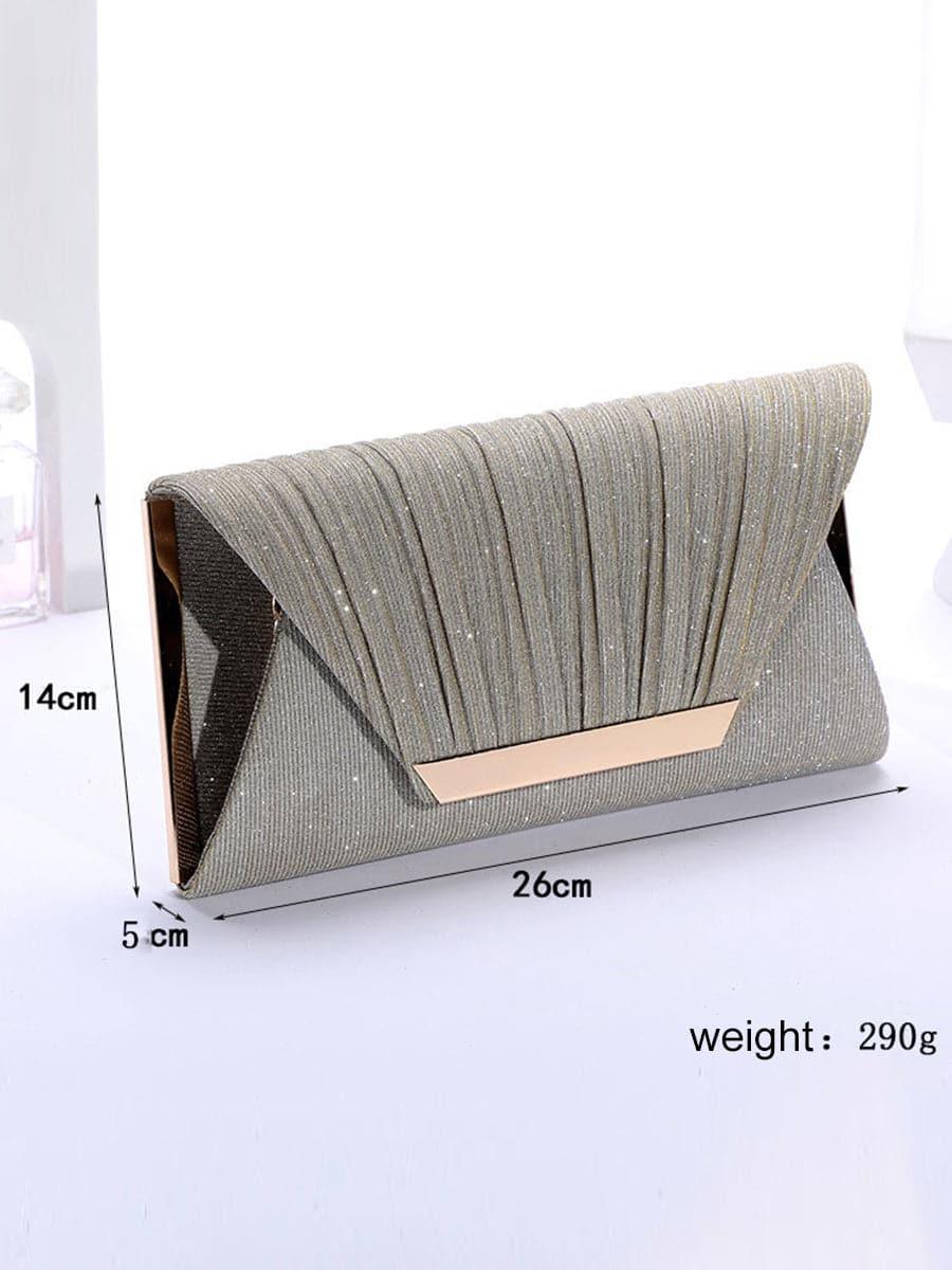 Fold Clamp Dinner Evening Dress Clutch Bag MNBF007 - MISS ORD