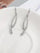 Inlay Stone Fishtail Earrings MSE101036 MISS ORD