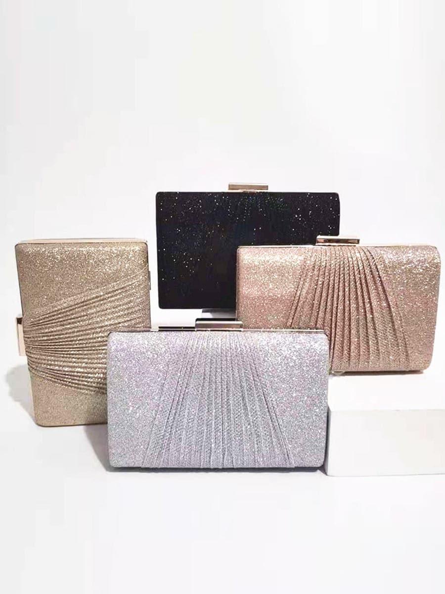 Fold Square Evening Clutch Bags MNBF006 - MISS ORD