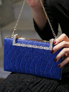 Textured Evening Clutch Bags MNBF086