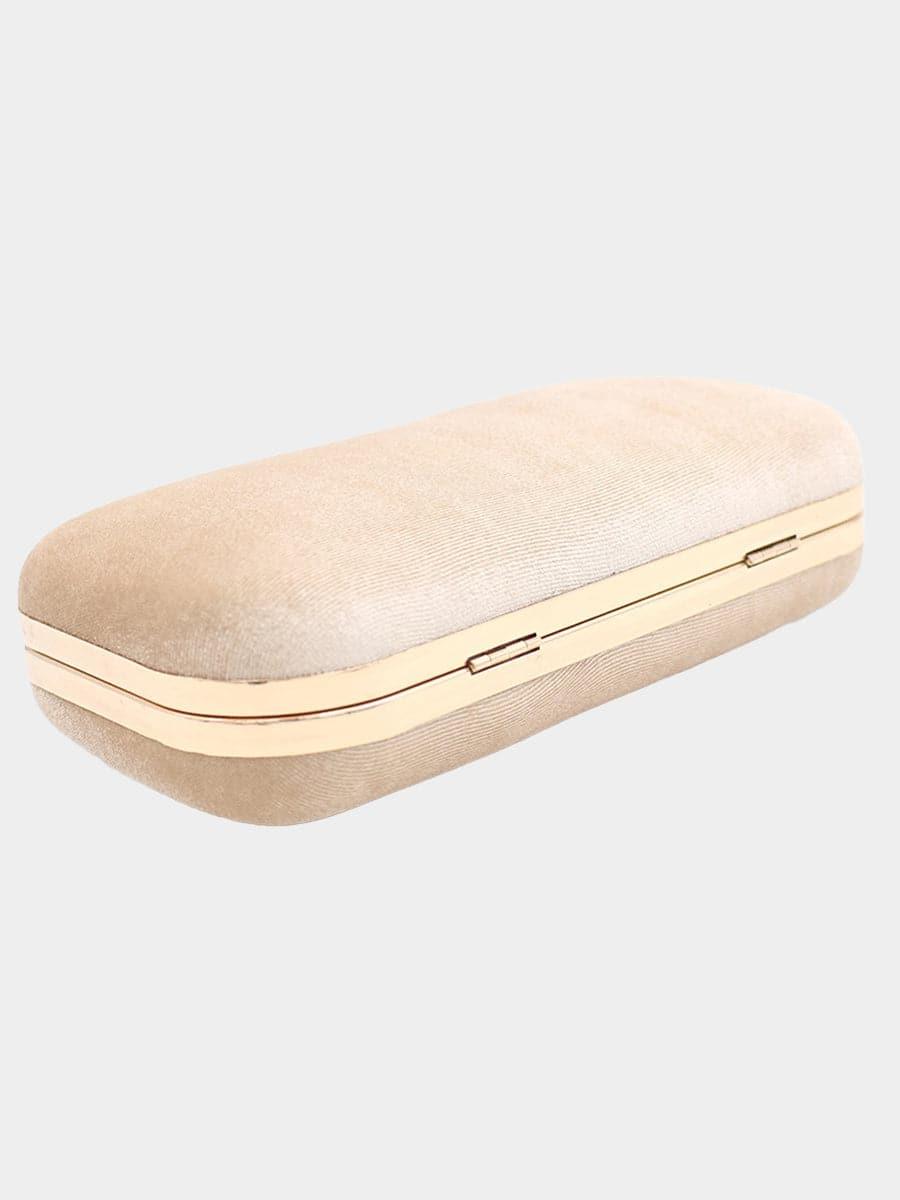 Velvet Inlay Pearl Dinner Wedding Clutch Bags MNBF042 - MISS ORD